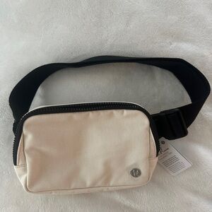 lululemon athletica Cream White Belt Bag